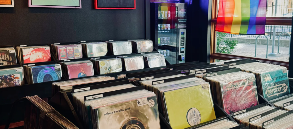 Sunshine Vinyl Record Store in Austin, TX